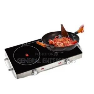 Portable Double Burner Electric Cooktop