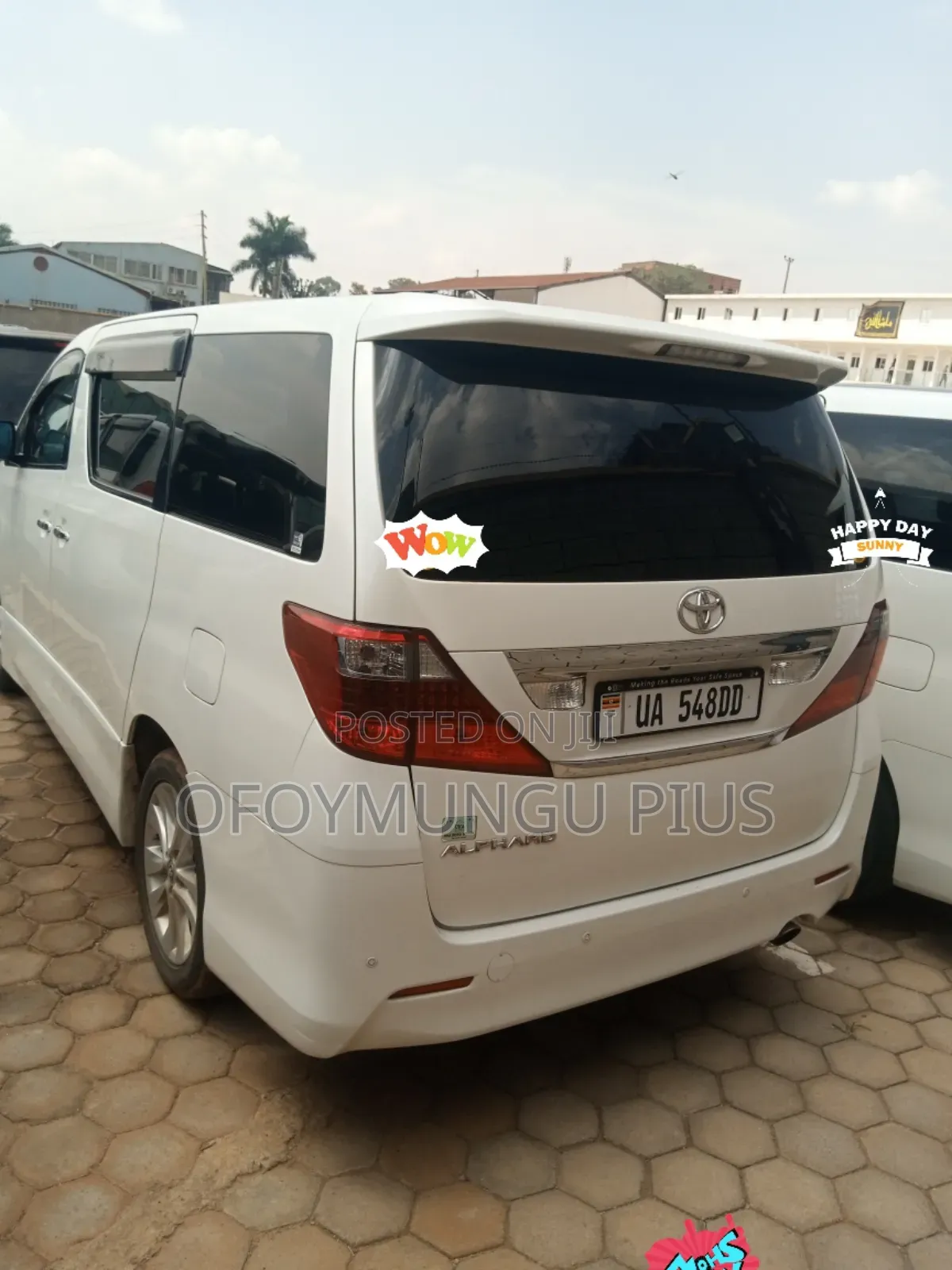 Toyota Alphard 2010 White