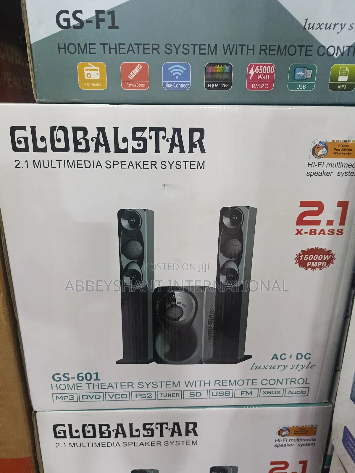 Globalstar 2.1 Multimedia Speaker System, Model Gs-601. Sound System