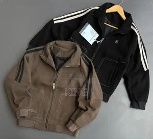 Black Fleece Track Jacket.