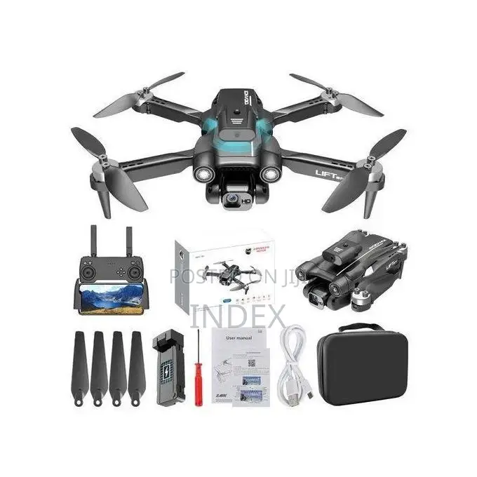 Flying Camera Drones for With Remote Control LCD Display 360 Degrees