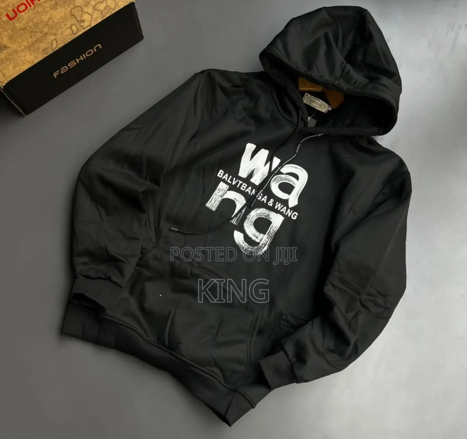 Black Unisex Hoodie Jumper