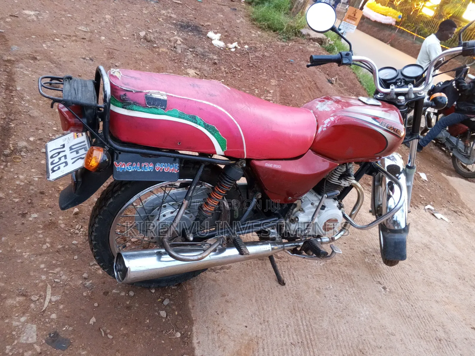 Bajaj Boxer 100 2019 Red