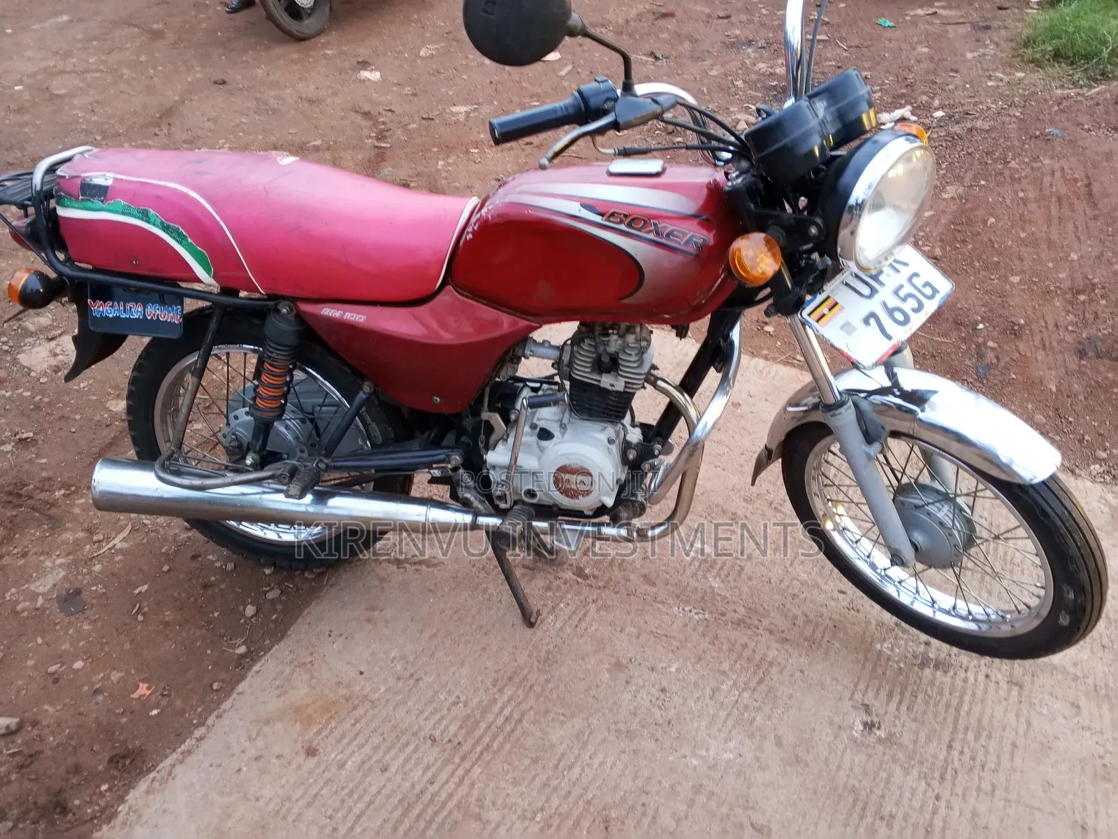 Bajaj Boxer 100 2019 Red