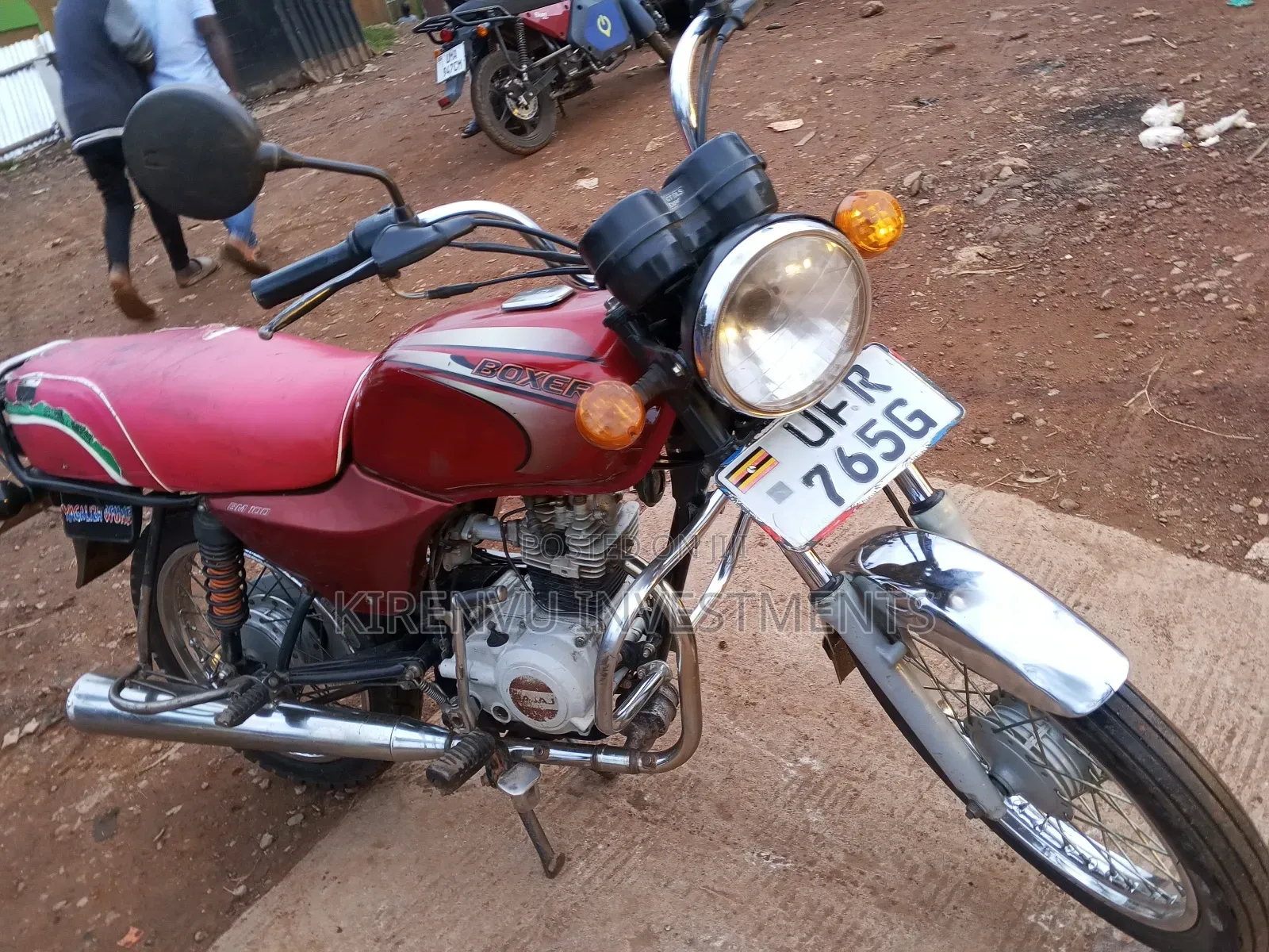 Bajaj Boxer 100 2019 Red