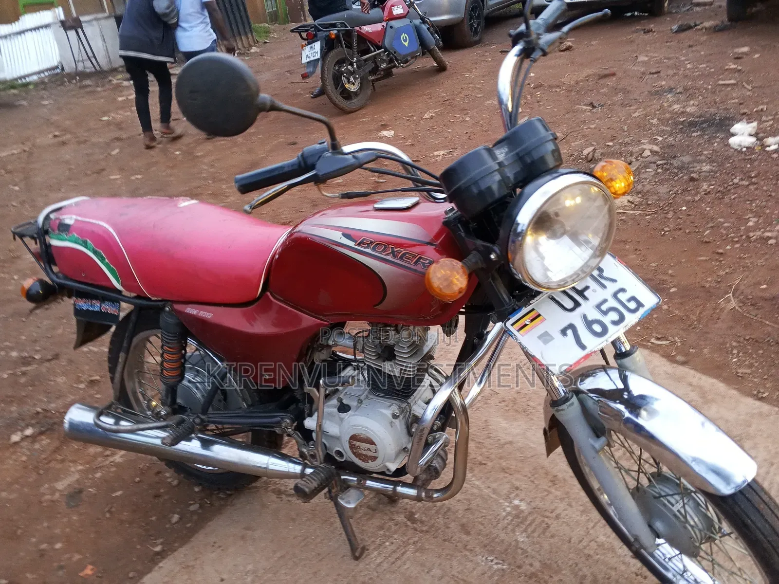 Bajaj Boxer 100 2019 Red