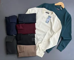 Assorted Men's Long-Sleeve Crew-Neck T-Shirts