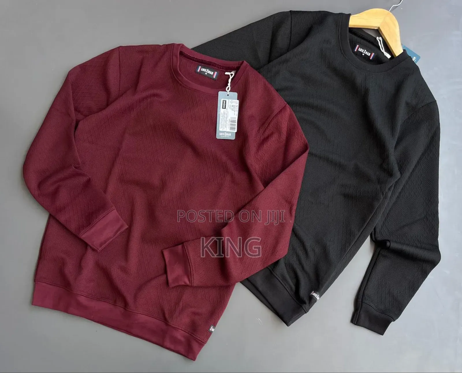 Assorted Men's Long-Sleeve Crew-Neck T-Shirts
