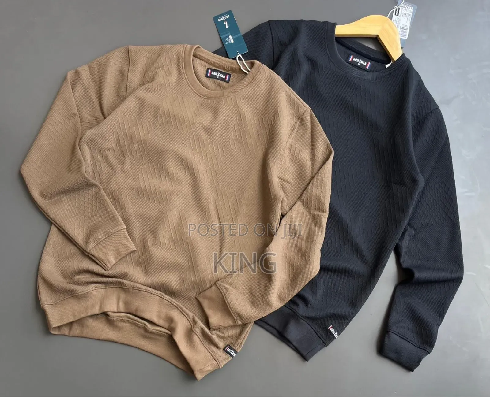 Assorted Men's Long-Sleeve Crew-Neck T-Shirts