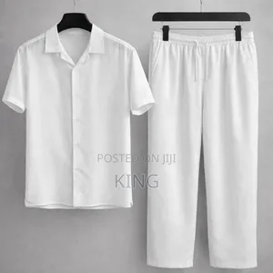 Linen Two Outfits Shirts, Trousers