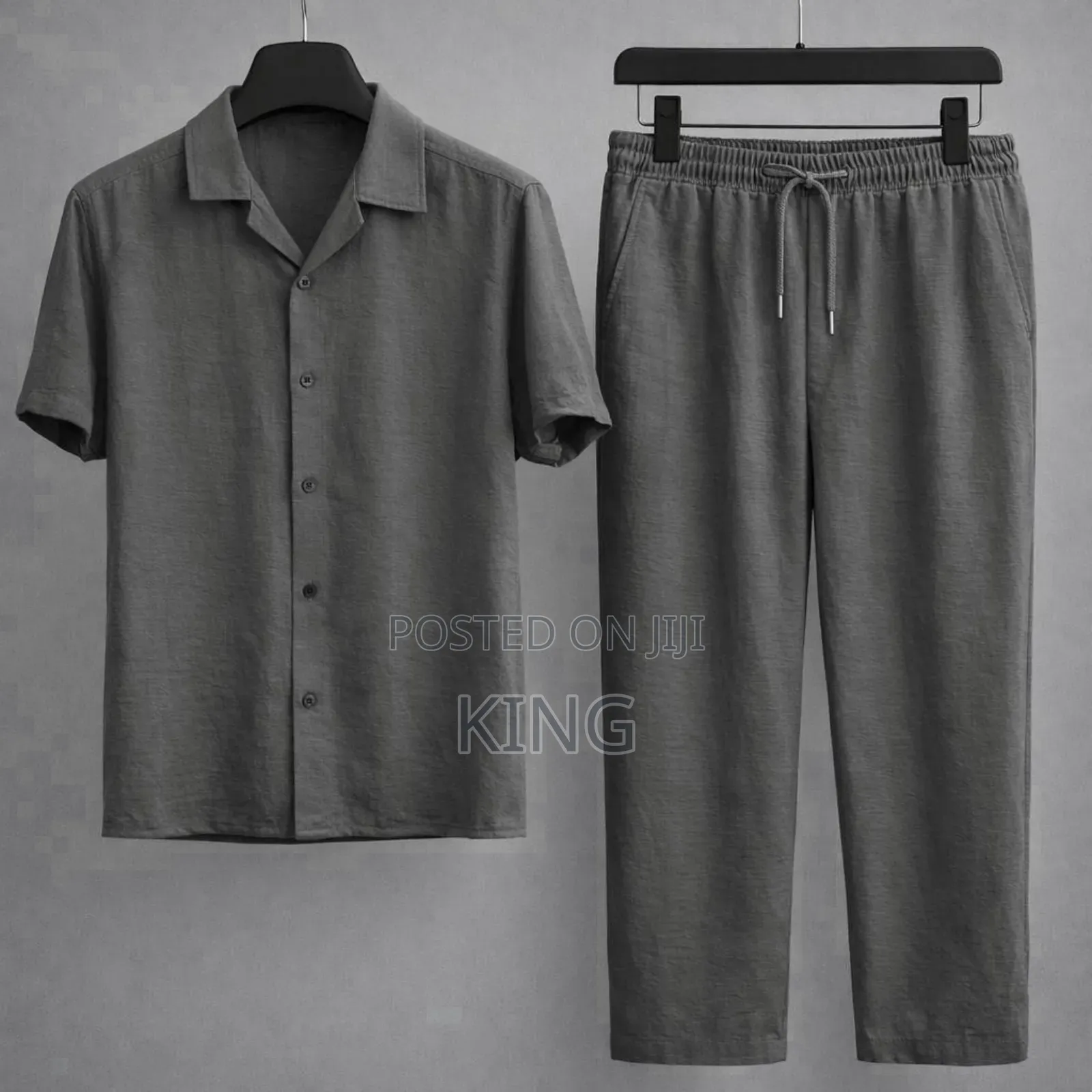 Linen Two Outfits Shirts, Trousers