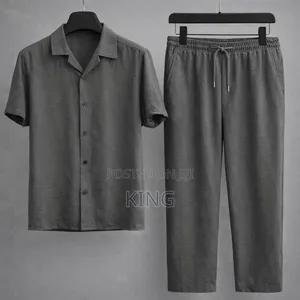 Linen Two Outfits Shirts, Trousers