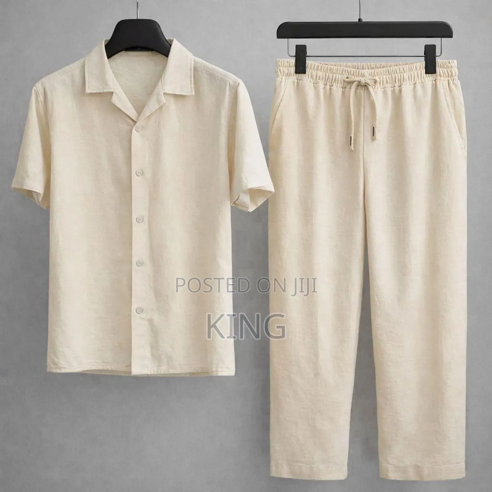 Linen Two Outfits Shirts, Trousers