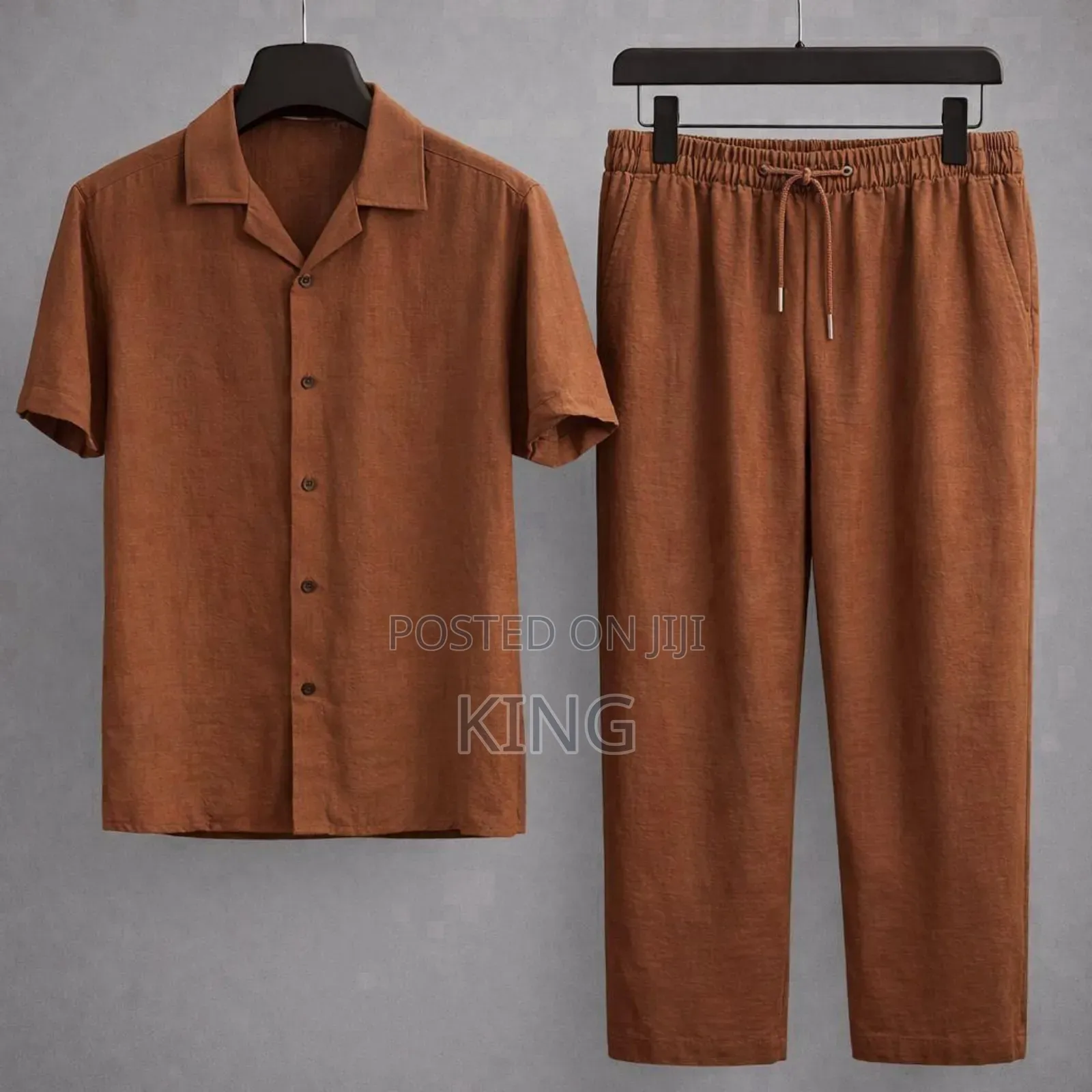 Linen Two Outfits Shirts, Trousers