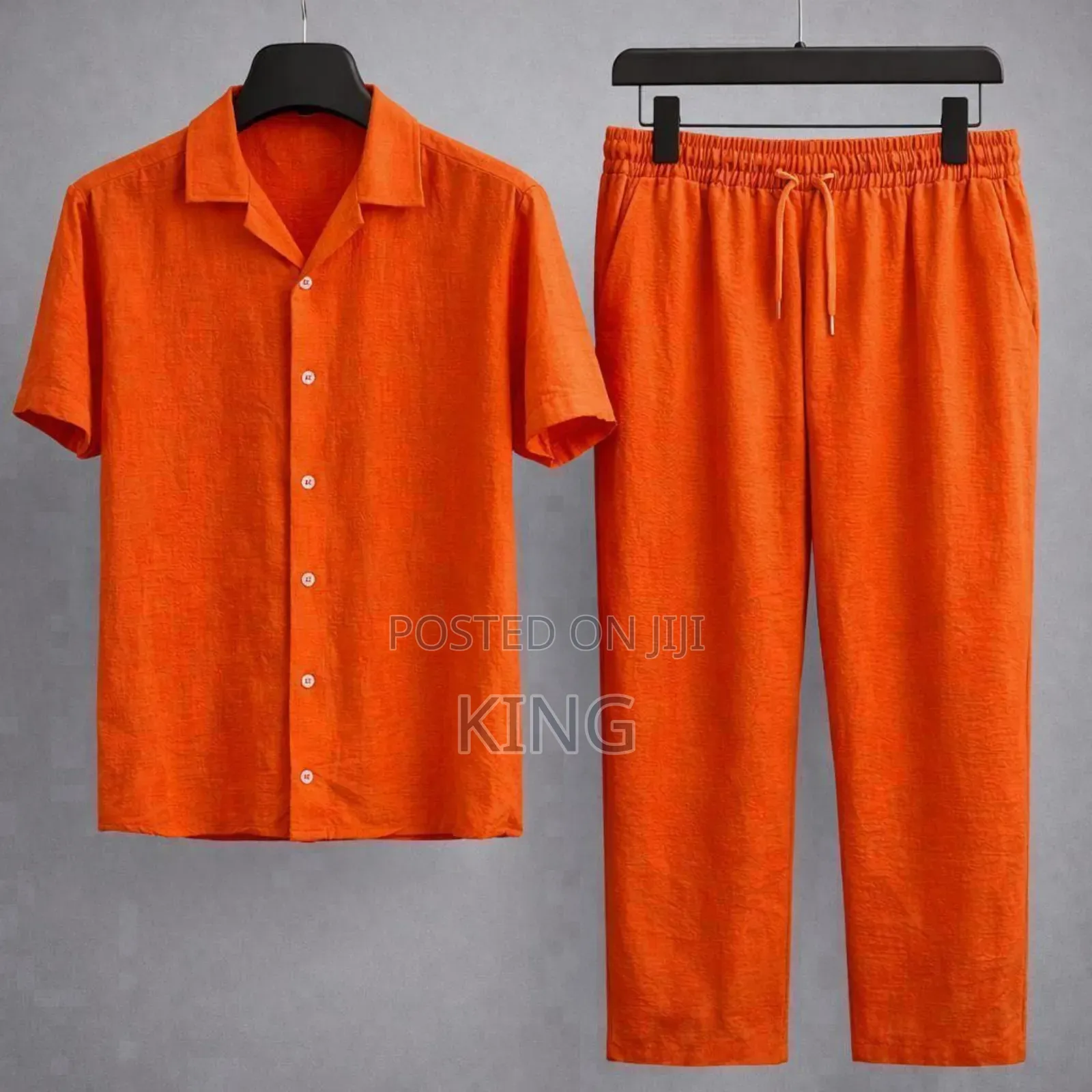 Linen Two Outfits Shirts, Trousers