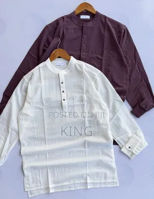 Quarter Button T-Shirts Long Sleeve