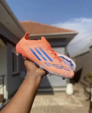Orange/Blue Adidas F50 Elite Firm Ground Football Boots