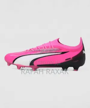 Original Pink/White Puma Ultra Ultimate Fg/Ag Football Boots