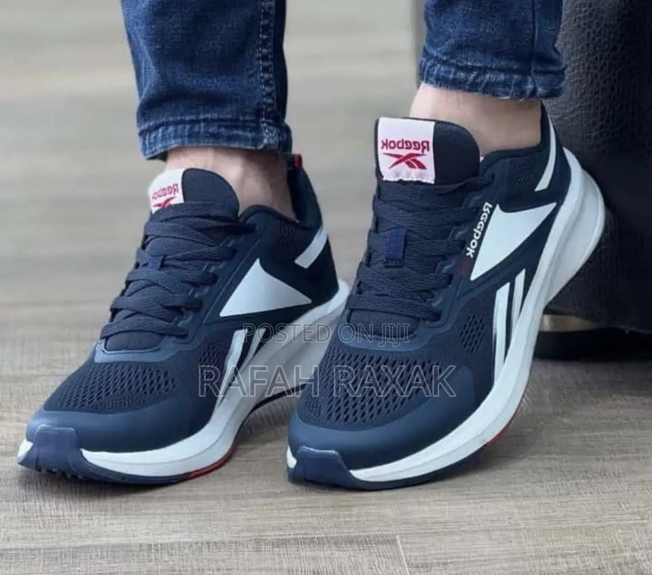 Original Blue/White Reebok Trainer Sneakers