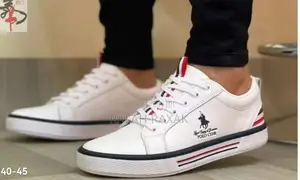 Original Men’S White Polo Club Casual Sneakers
