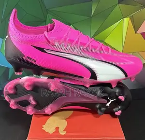 Men’S Classic Poison Pink Puma Ultra Ultimate Fg/Ag Football Boots