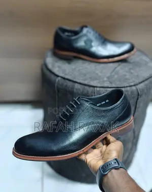 Original Men’S Black Franco Banetti Formal/Gentle Derby Shoes