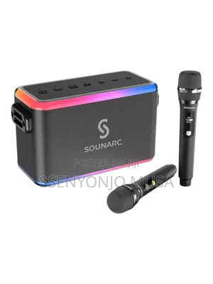 Party-Sounarc A1 80w Karaoke Speaker With Wireless Mics