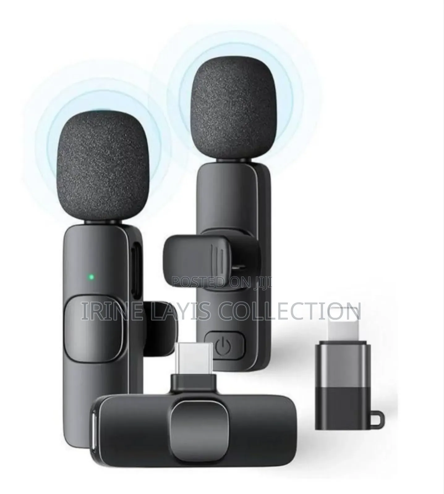 Double Wireless Microphone Chip For iPhone And Android