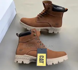 Original Men’S Brown Caterpillar (Cat) Casual Ankle Boots