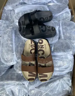 Men’S Classic Ecco Leather Sandals