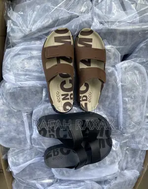 Men’S Classic Ecco Leather Sandals