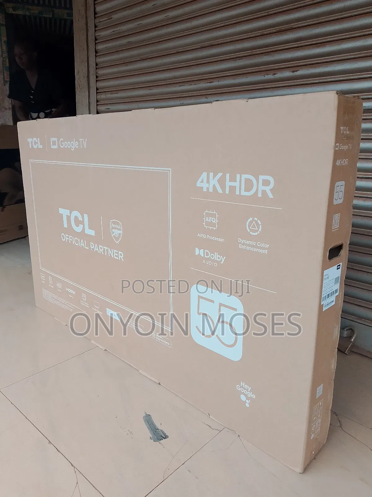 55" Google TCL Flat Screen Tv