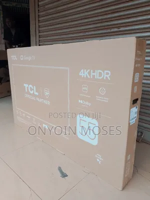55" Google TCL Flat Screen Tv