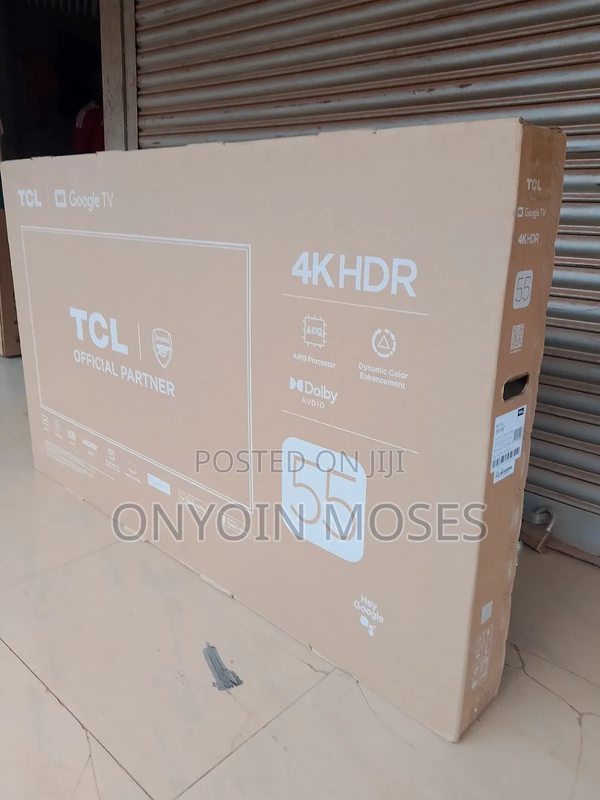 55" Google TCL Flat Screen Tv