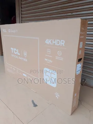 55" Google TCL Flat Screen Tv