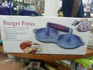 Double Non-Stick Cast Aluminum Burger Press.