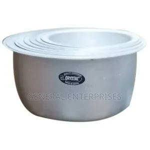 Crystal 8-Piece Set of Aluminium Saucepans.