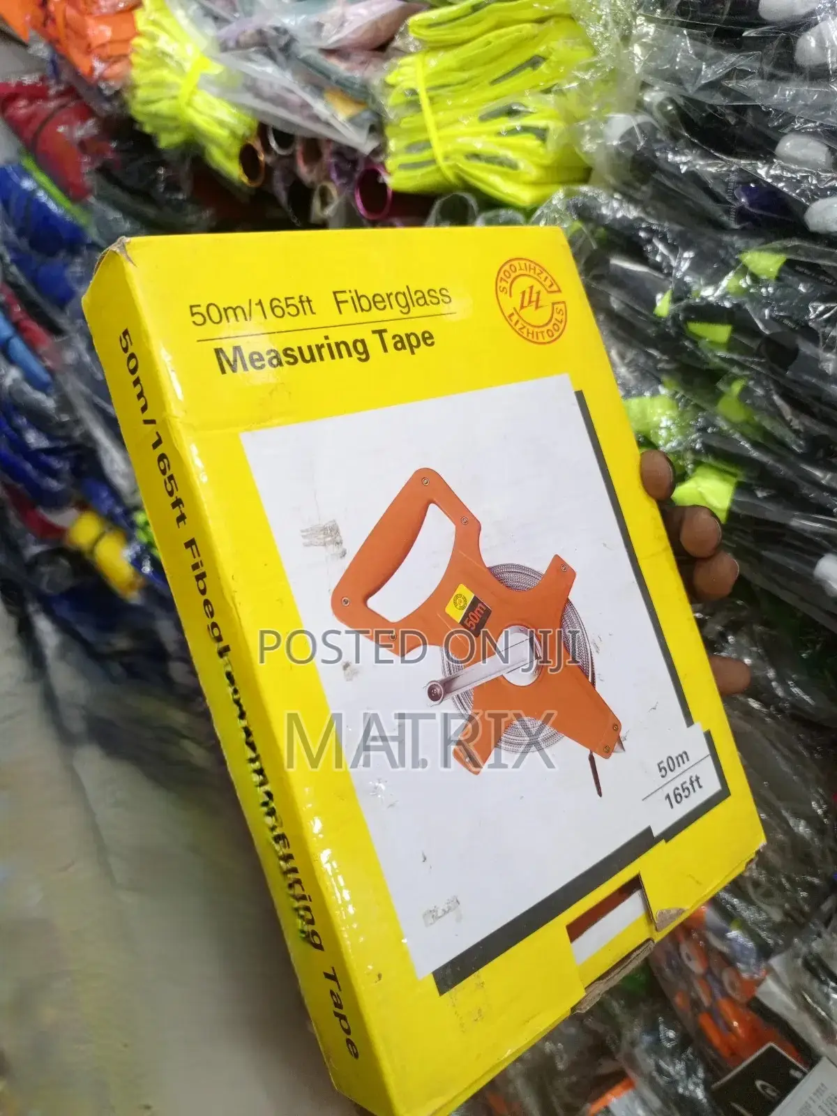 50m/165ft Fiberglass Measuring Tape