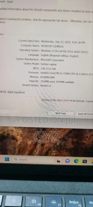 Laptop Microsoft Surface 3 8GB Intel Core I5 SSD 256GB