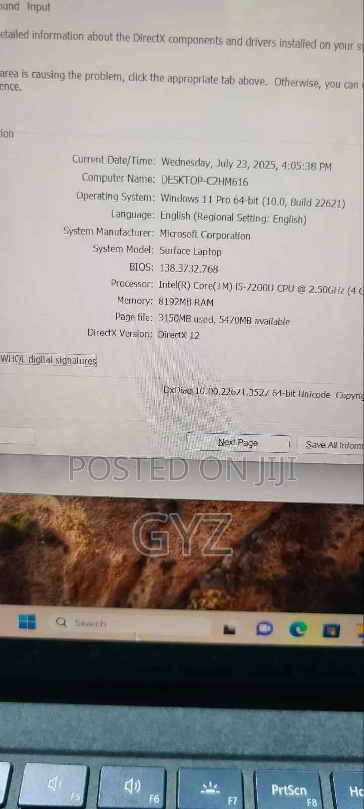 Laptop Microsoft Surface 3 8GB Intel Core I5 SSD 256GB