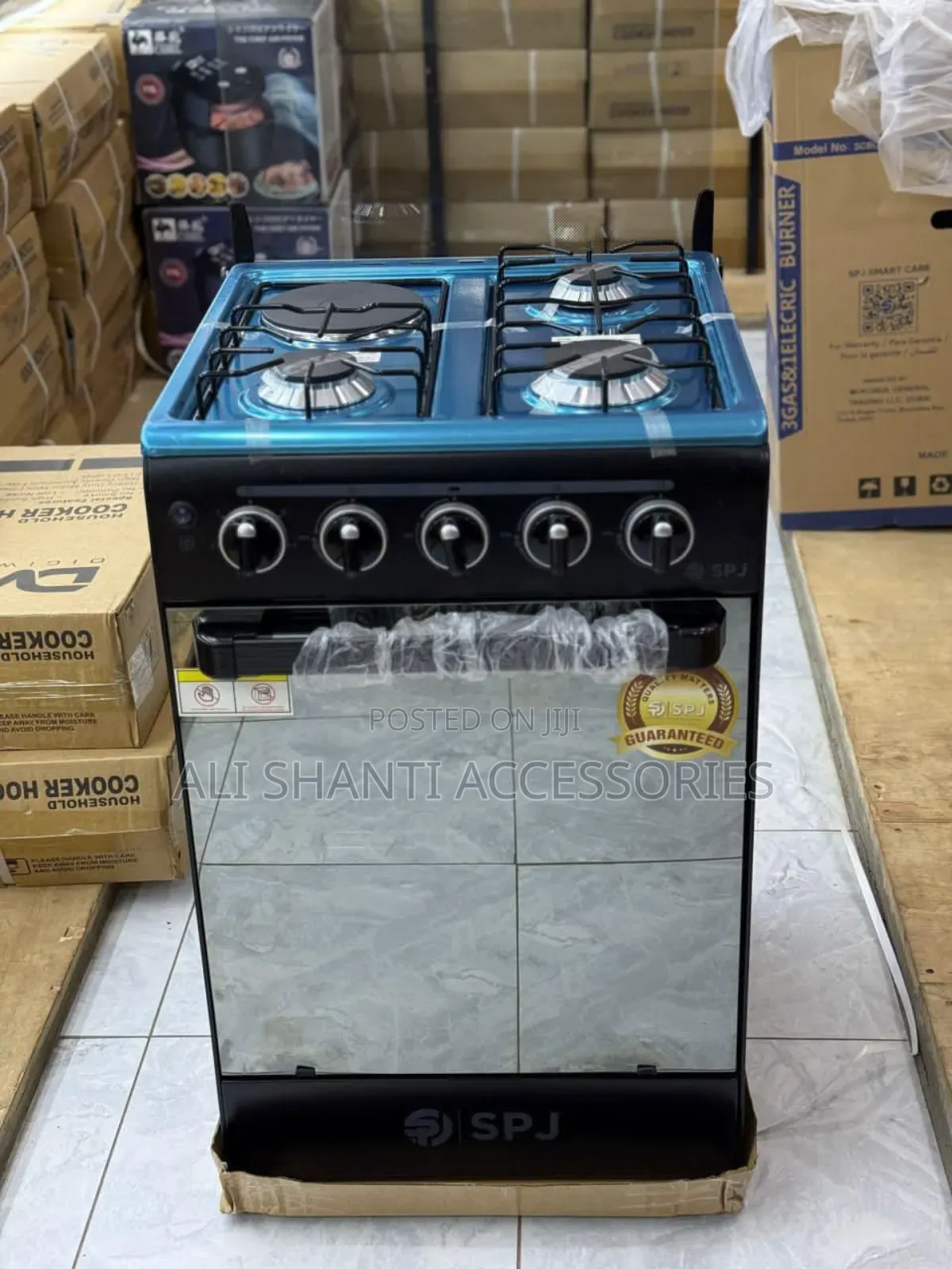 3 + 1 SPJ Gas and Electric Oven