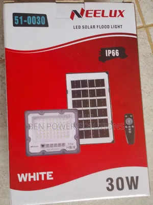 30w Neelux Solar Floodlight