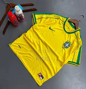 Brazil 1998 Home Jersey