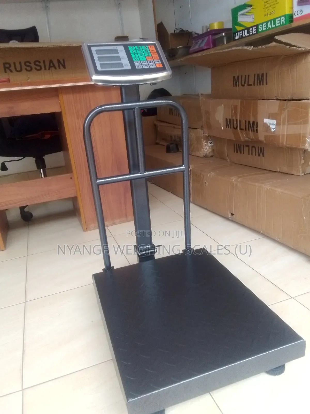 Platform Digital Weighing Scale 350kg Accurate Digital Weighing Scale