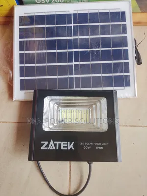 60w Zatek Solar Floodlight