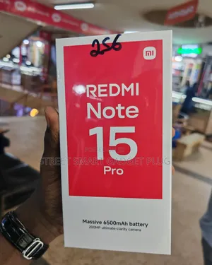 New Xiaomi Redmi Note 15 Pro 256 GB Black