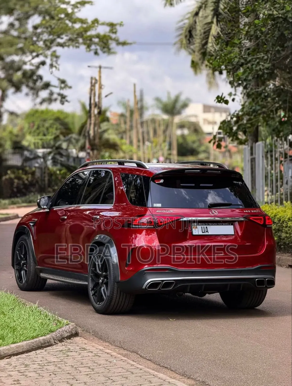 Mercedes-Benz GLE-Class 2020 Red