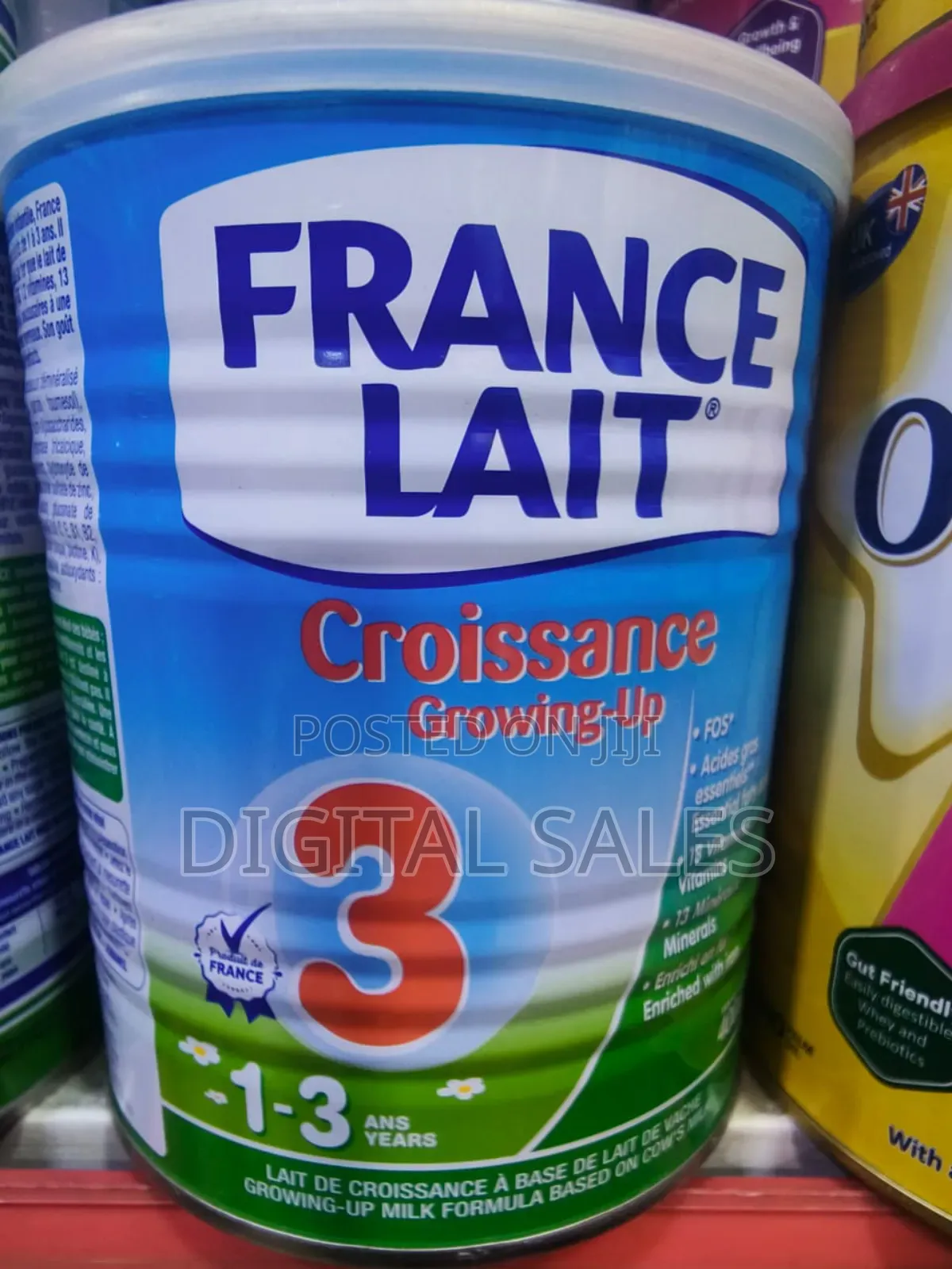 France Lait Croissance Growing-Up Formula 3.