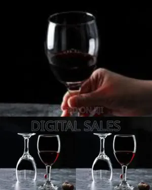 Shaped Red Wine Glasses