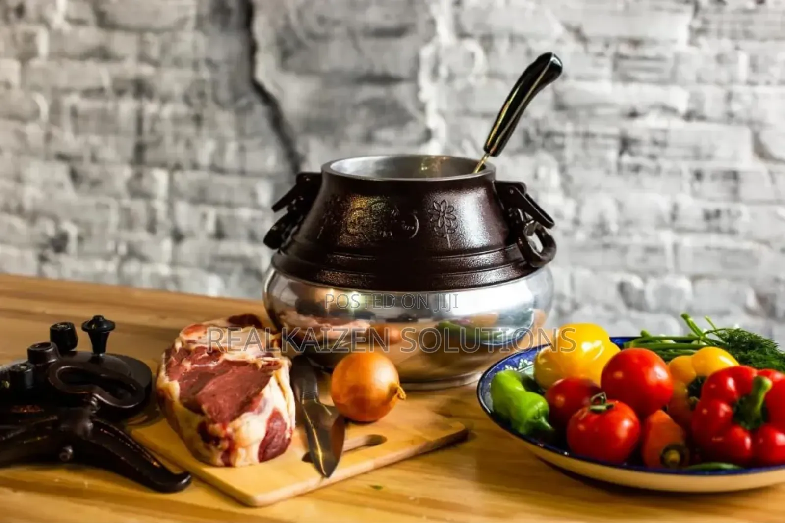 Afghan 10l Heavy Duty Dual Handles Pressure Cooker